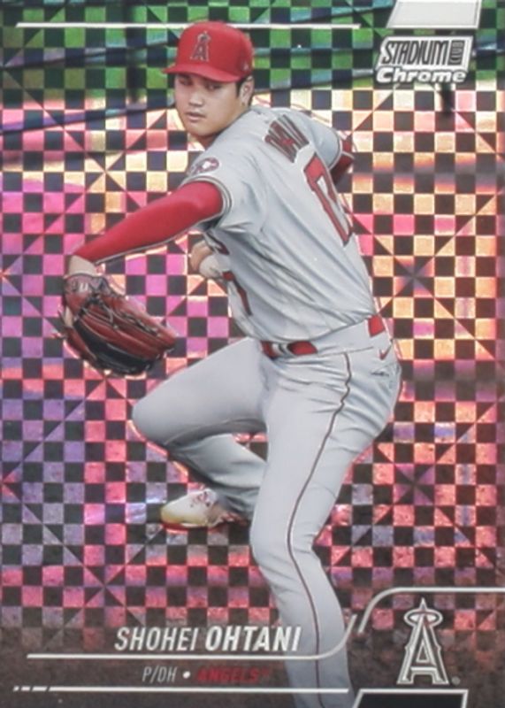 Shohei Ohtani 2022 Stadium Club Chrome #1 X-Fractor SGC 9.5