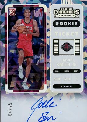 2022 Contenders #117 Rookie Ticket Auto - Cracked Ice Ticket /25