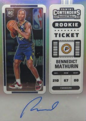2022 Contenders #118 Rookie Ticket Auto - Premium