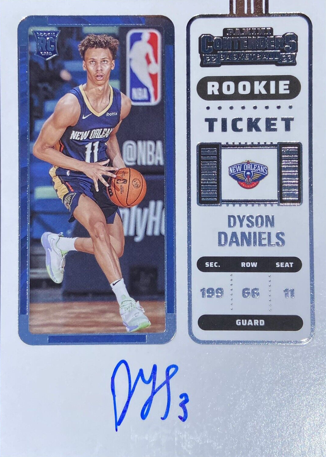 安い Dyson Price Auto Ticket Rookie #142 Contenders 2022 Daniels その他
