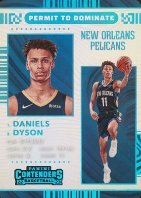2022 Contenders #3 Permit to Dominate /(SSP)