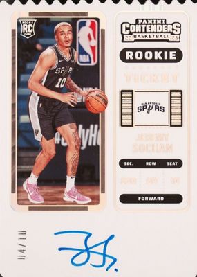 2022 Contenders #123 Rookie Ticket Auto - Stub (/10)