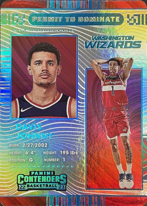2022 Contenders #22 Permit to Dominate /(SSP)