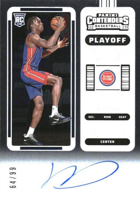 2022 Contenders #102 Rookie Ticket Auto - Playoff /99