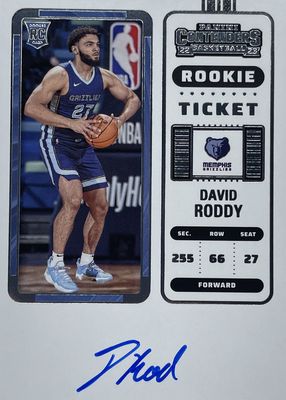 2022 Contenders #105 Rookie Ticket Auto