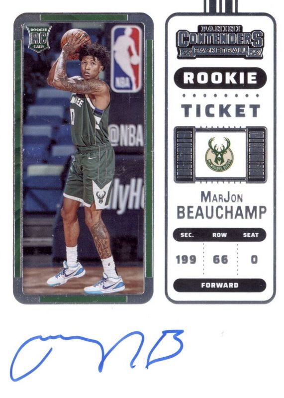 2022 Contenders #143 Rookie Ticket Auto