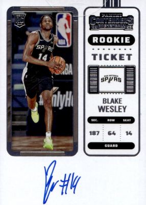 2022 Contenders #133 Rookie Ticket Auto