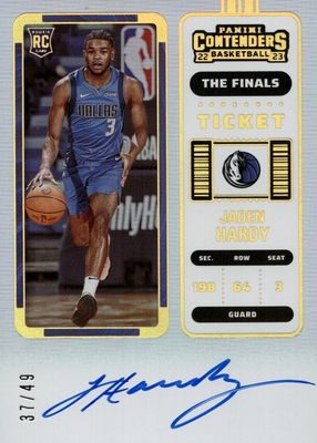 2022 Contenders #145 Rookie Ticket Auto - The Finals Ticket /49