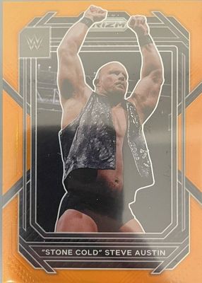 2023 Prizm WWE #197 Orange /99
