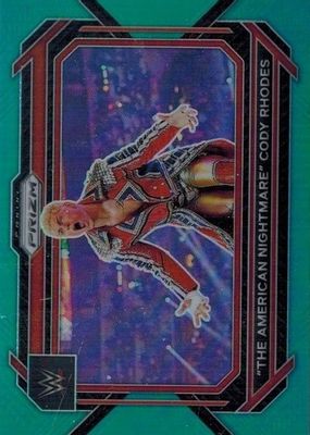 2023 Prizm WWE #1 Teal /49