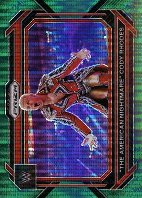 2023 Prizm WWE #1 Green Pulsar /25