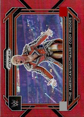 2023 Prizm WWE #1 Red /299