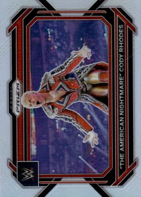 2023 Prizm WWE #1 Silver