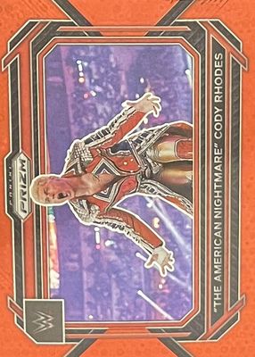 2023 Prizm WWE #1 Under Card Red /99