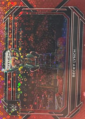 2023 Prizm WWE #18 Under Card Red /99