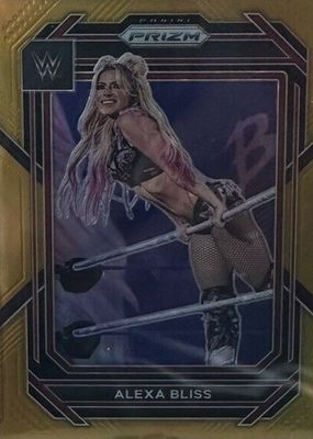 2023 Prizm WWE #139 Gold /10