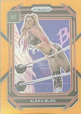 2023 Prizm WWE #139 Orange /99