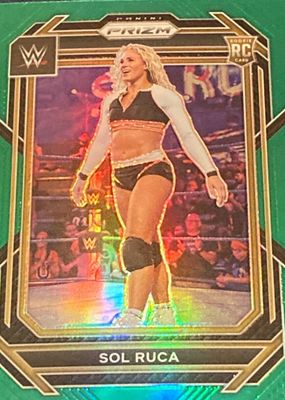 2023 Prizm WWE #105 Green