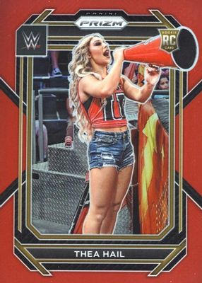 2023 Prizm WWE #122 Red /299