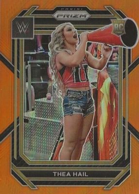 2023 Prizm WWE #122 Orange /99