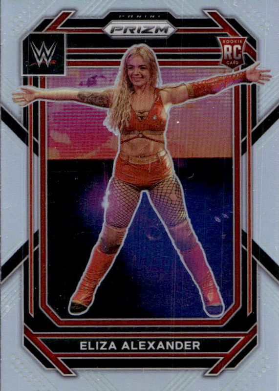 Eliza Alexander 2023 Prizm WWE #115 Silver Rookie RAW