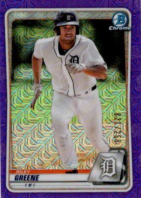 2020 Bowman Mega Box #BCP-122 Chrome Prospects - Purple Mojo Refractor /250