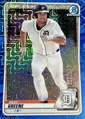 2020 Bowman Mega Box #BCP-122 Chrome Prospects - Blue Mojo Refractor /150