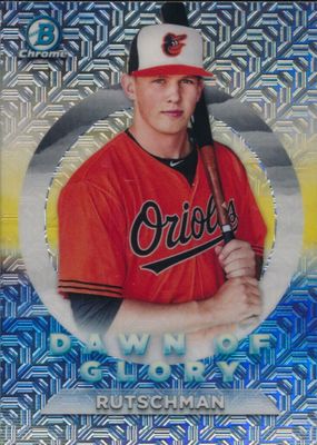 2020 Bowman Chrome Mega Box #DG-13 Dawn of Glory - Mojo Refractor