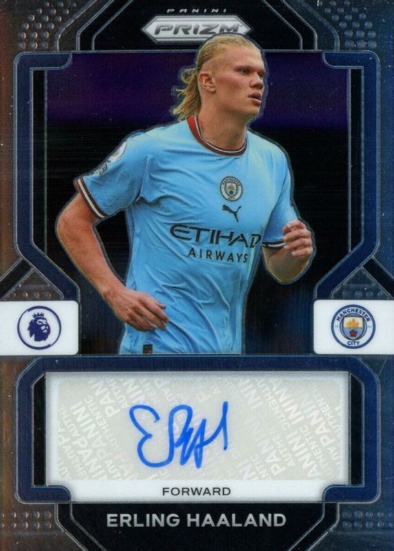 Erling Haaland 2022 Prizm Premier League #S-EHD Signatures SGC 9