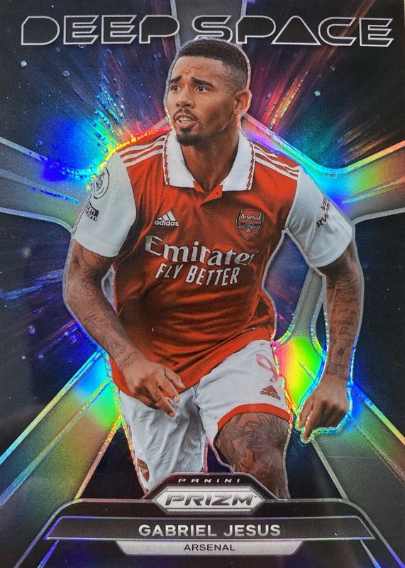 Gabriel Jesus 2022 Prizm Premier League #13 Deep Space /(SSP) SGC 9