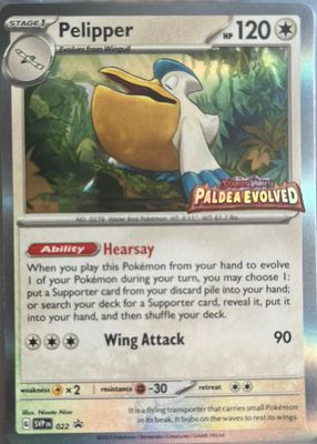 2023 Scarlet & Violet: Black Star Promo #SVP022 Build & Battle Box (Paldea Evolved)