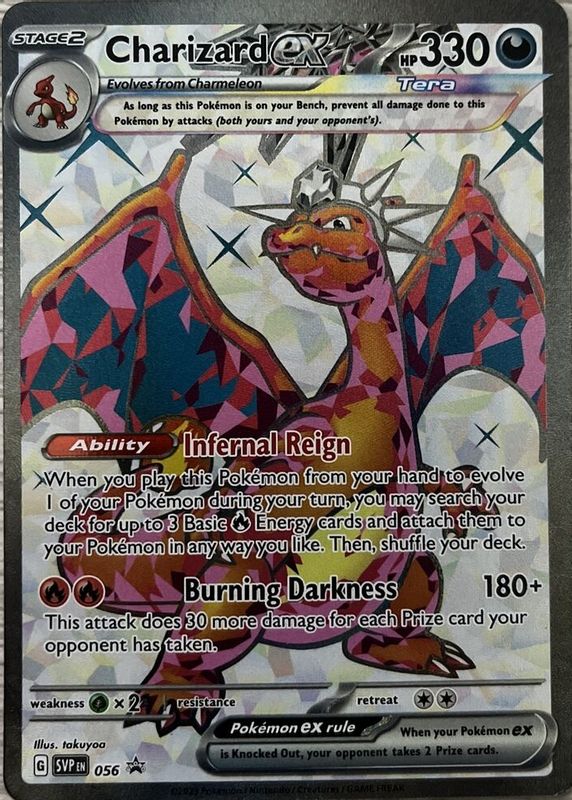 Charizard ex 2023 Scarlet & Violet: Black Star Promo #SVP056 Premium Collection (Charizard ex) BGS 9.5