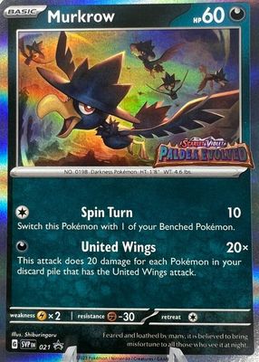 2023 Scarlet & Violet: Black Star Promo #SVP021 Build & Battle Box (Paldea Evolved)