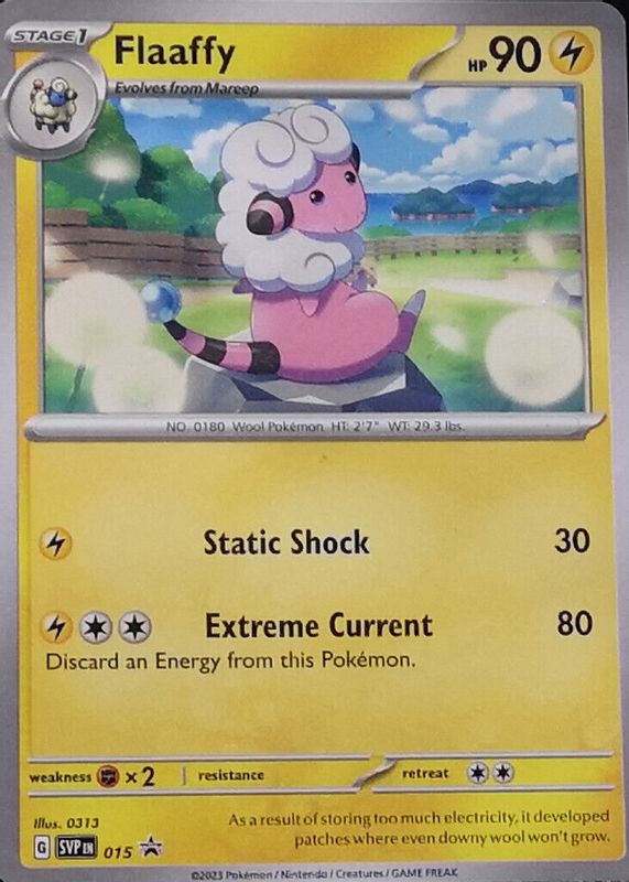 2023 Scarlet & Violet: Black Star Promo #SVP015 Battle Deck (Ampharos ex)