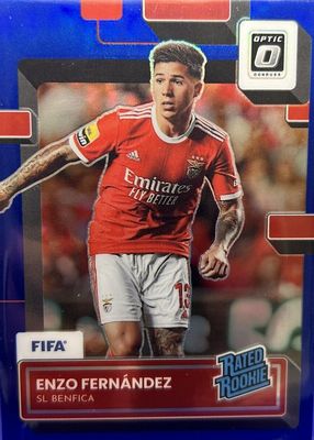 22-23 Topps Chrome ENZO GOLD LAVA 直筆サイン Enzo Fernandez 2022 Topps Chrome UEFA Club Competitions #CA