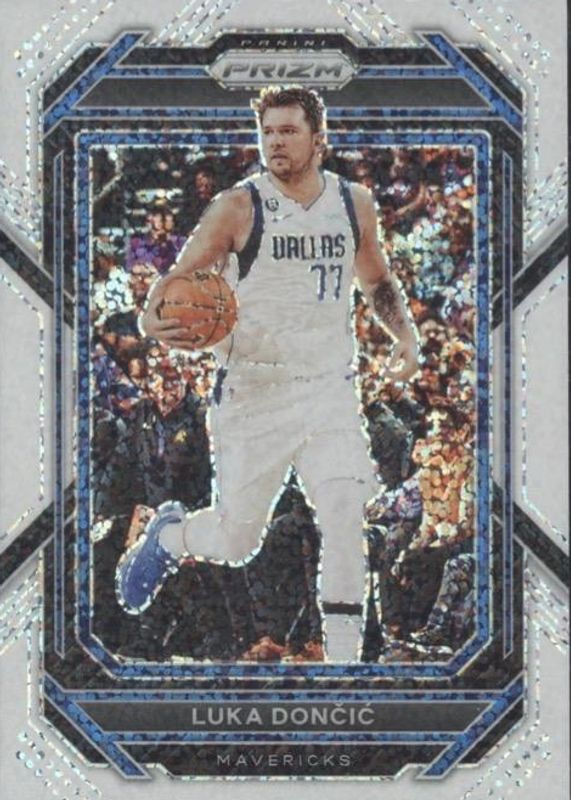 Luka Doncic 2022 Prizm #196 White Sparkle /(SSP) PSA 10