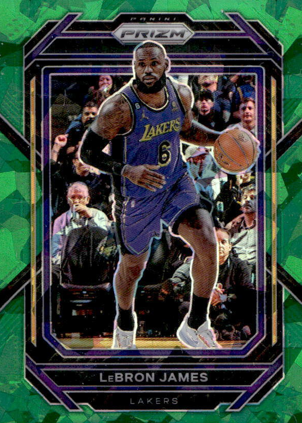 LeBron James 2022 Prizm #134 Green Ice Price Guide - Sports Card