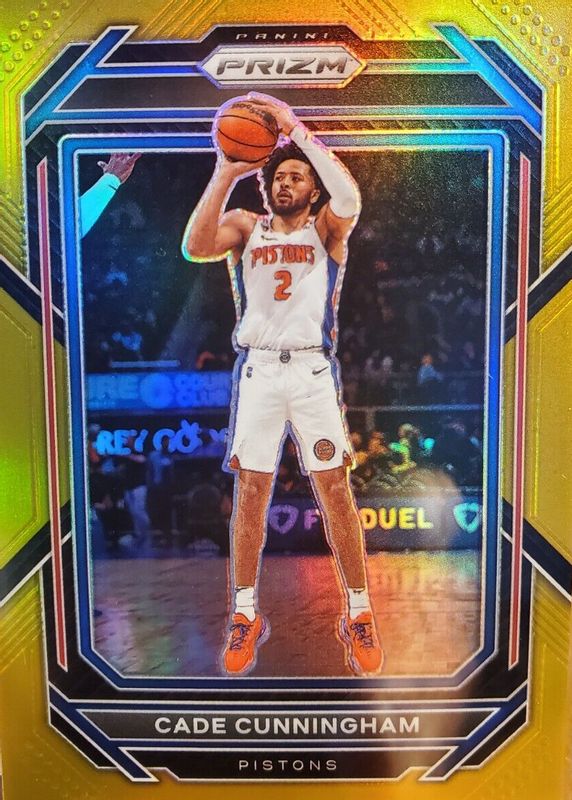 Cade Cunningham 2022 Prizm #89 Gold /10 Price Guide - Sports Card 