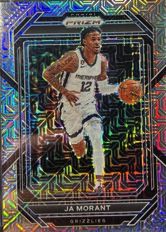 Ja Morant 2022 Prizm #200 Mojo /25 PSA 10