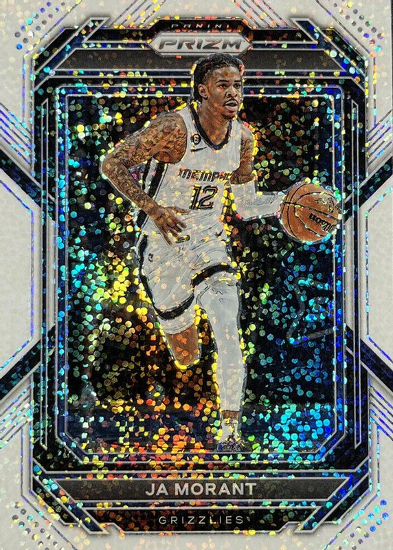 Ja Morant 2022 Prizm #200 White Sparkle /(SSP) PSA 9