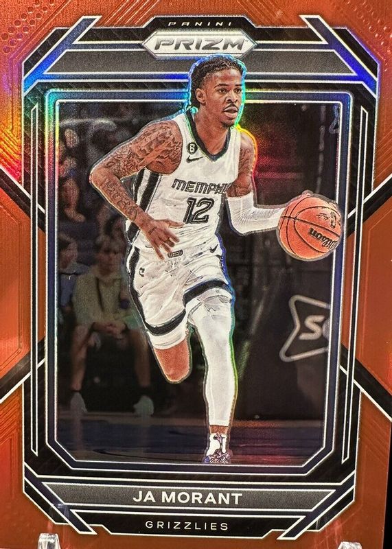 Ja Morant 2022 Prizm #200 Red /299 PSA 9