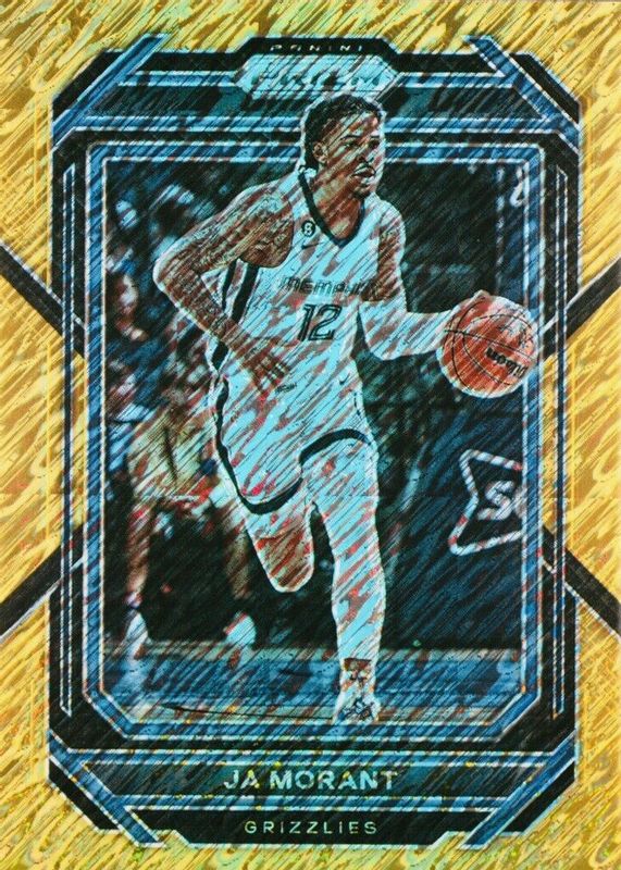 Ja Morant 2022 Prizm #200 Gold Shimmer /10 PSA 10