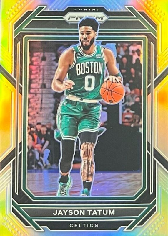 Jayson Tatum 2022 Prizm #17 Silver PSA 10