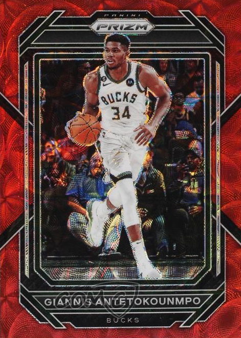 その他 Giannis Antetokounpo Prizm Choice /88 Giannis Antetokounmpo 2024 Prizm #85 Choice Red /88 Price