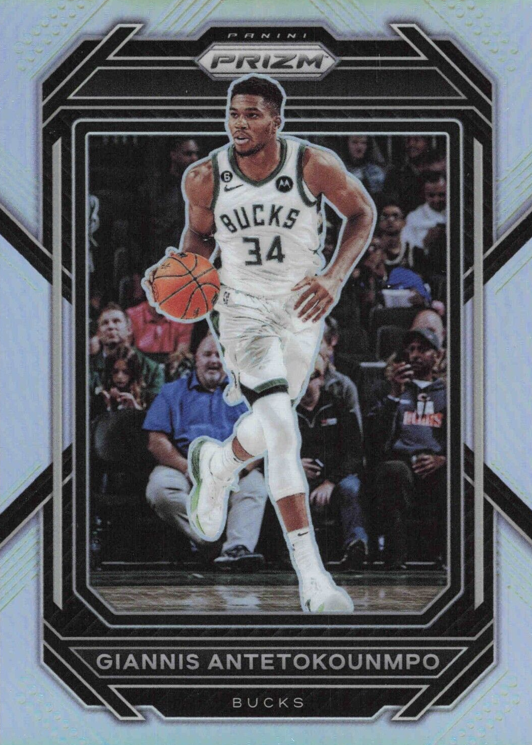 Giannis Antetokounmpo 2022 Prizm #96 Silver Price Guide