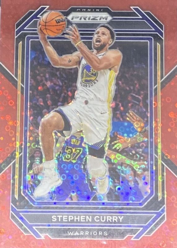 Stephen Curry 2022 Prizm #101 Fast Break Red /100 PSA 10