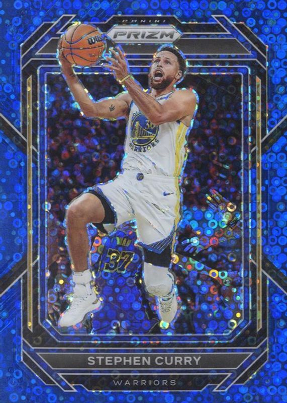 Stephen Curry 2022 Prizm #101 Fast Break Blue /150 PSA 10