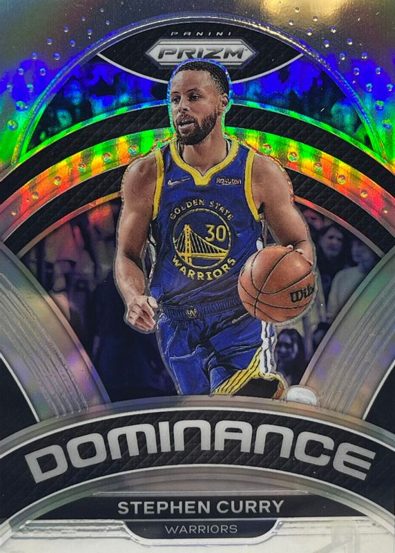 Stephen Curry 2022 Prizm #23 Dominance - Silver SGC 9.5