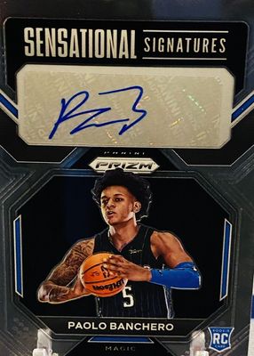 2022 Prizm #SS-PB Sensational Signatures