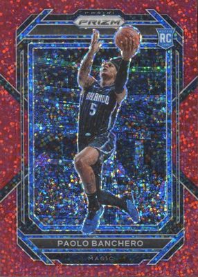 2022 Prizm #249 Red Sparkle /(SSP)